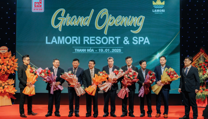 Tập đoàn Sao Mai khánh thành và đưa vào hoạt động Khu du lịch nghỉ dưỡng sinh thái LAMORI Resort & Spa