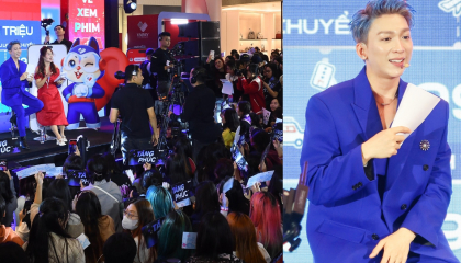 Hot: Tăng Phúc visual 'cực bén', “trổ tài” làm streamer tại sự kiện VNPAY Super Sale