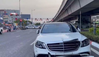 Vụ ô tô Mercedes tông 10 xe máy ở TP.HCM: Nạn nhân phải truyền 37 đơn vị máu nhưng vẫn tử vong
