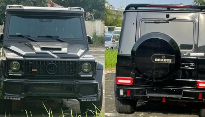 Công an TP.HCM tìm chủ nhân chiếc Mercedes G63 độ Brabus trị giá hàng chục tỷ đồng bỏ trên đường