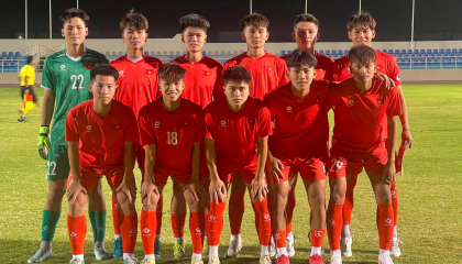 Cầu thủ quê Vĩnh Phúc ghi bàn, U17 Việt Nam bất ngờ thắng U17 Oman