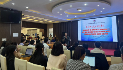 Gần 200 HTX, doanh nghiệp tại Thái Nguyên được tập huấn ứng dụng trí tuệ nhân tạo AI