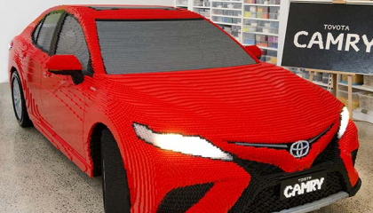 Chiêm ngưỡng mô hình Lego Toyota Camry