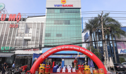 Vietbank khai trương trụ sở mới chi nhánh Bình Dương