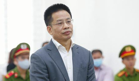 Bị cáo Nguyễn Xuân Sơn lĩnh án trong vụ nhận lãi ngoài của Oceanbank