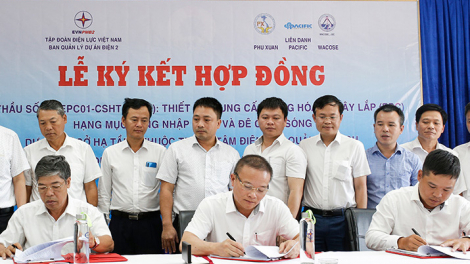 Ký EPC cảng than, đê chắn sóng Dự án Trung tâm Điện lực Quảng Trạch