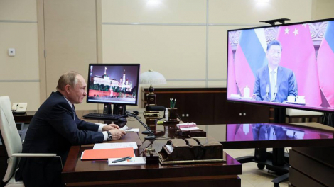 Putin và Tập Cận Bình họp trực tuyến: Sự thật về quan hệ Mỹ-Trung 