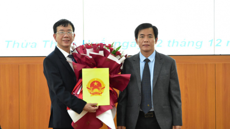 Quỹ Đầu tư phát triển tỉnh TT-Huế và HueWACO có nhân sự lãnh đạo mới 