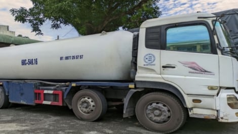 Đồng Nai: Phát hiện xe bồn vận chuyển 4.090 kg khí LPG không rõ nguồn gốc