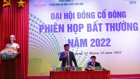 DPM chốt thông qua mức chia cổ tức 7.000/CP năm 2022