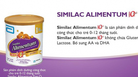 Cục An toàn thực phẩm: Abbott chủ động xin thu hồi sản phẩm Alimentum là có trách nhiệm cao với người dùng!