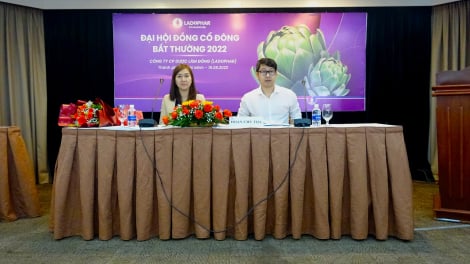 ĐHĐCĐ bất thường Ladophar: Điều chỉnh kế hoạch kinh doanh năm 2022, kỳ vọng dấu ấn từ tân TGĐ Lê Thị Minh Thùy