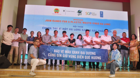 Hội Nông dân Quảng Ninh và UNDP của Liên hợp quốc tổ chức hội thảo vì một Hạ Long không rác thải nhựa