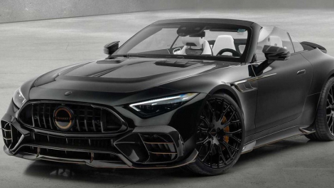 “Lộ” hình ảnh Mercedes-AMG SL63 bản độ từ Mansory