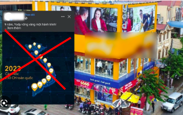 Yody 'đổ lỗi' cho bộ phận truyền thông đăng tải bản đồ Việt Nam thiếu Hoàng Sa, Trường Sa