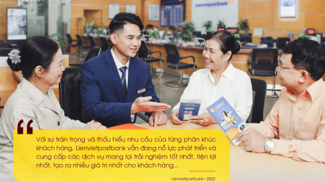 Lienvietpostbank: 15 năm chinh phục khách hàng
