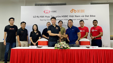 HSBC và Dat Bike hợp tác chiến lược, hỗ trợ startup Việt vươn mình ra thế giới