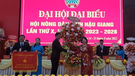 Đại hội Đại biểu HND tỉnh Hậu Giang lần thứ X: Ông Võ Văn Trung tái đắc cử chức Chủ tịch HND tỉnh Hậu Giang