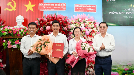 ABIC Chi nhánh Cần Thơ thành lập Phòng Kinh doanh Khu vực Bắc Đồng Tháp