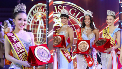 Người đẹp Colombia đăng quang The Miss Globe 2024, Đỗ Hà Trang giành giải Á hậu 4
