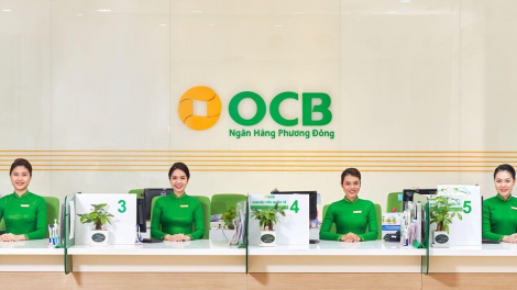 OCB lãi trước thuế hơn 2.500 tỷ đồng sau 9 tháng