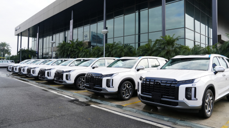 Hyundai Thành Công xuất khẩu xe sang Thái Lan