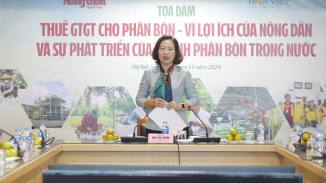 Tọa đàm thuế GTGT với mặt hàng phân bón: Chọn hướng đi đúng vì lợi ích 'ba nhà', đặc biệt quan tâm đến nhà nông