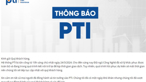 Hệ thống Bảo hiểm Bưu điện (PTI) bị tấn công