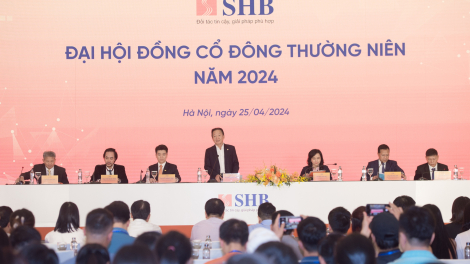 SHB tăng tốc chuyển đổi, lợi nhuận quý I cao nhất lịch sử, mục tiêu 2024 tăng 22% và chia cổ tức 18%