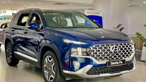 Giá xe Hyundai Santa Fe lăn bánh tháng 7/2024: Giảm giá xả kho đón bản mới