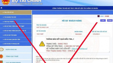 Bộ Tài chính cảnh báo website giả mạo