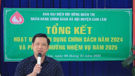 Tổng dư nợ ủy thác NHCSXH huyện Cam Lâm (Khánh Hòa) đạt trên 622,2 tỷ đồng 