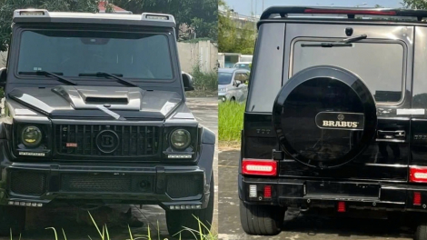 Công an TP.HCM tìm chủ nhân chiếc Mercedes G63 độ Brabus trị giá hàng chục tỷ đồng bỏ trên đường