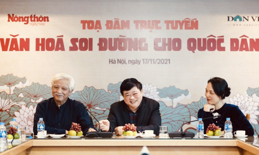 Tọa đàm trực tuyến: 'Nông thôn luôn là chốn nuôi dưỡng giá trị văn hóa của dân tộc'