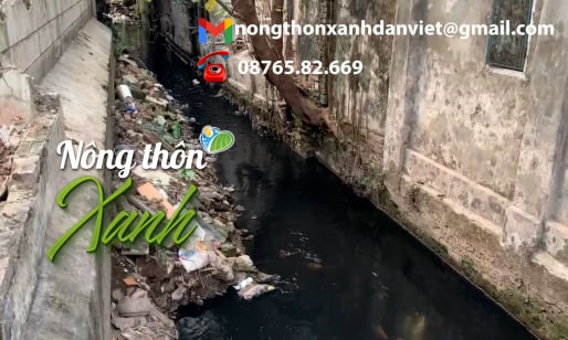 HỘP THƯ NÔNG THÔN XANH: Người dân Thủ đô sống khổ bên dự án cải tạo mương nước ô nhiễm
