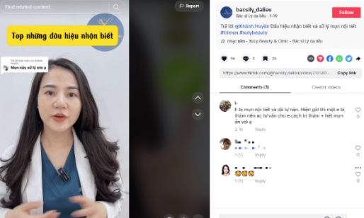 Bác sĩ 9x liên tục bắt trend, có hàng triệu lượt views trên TikTok