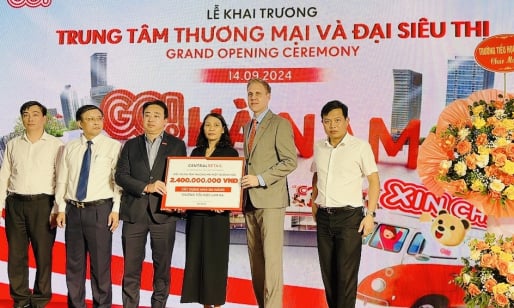 Khai trương TTTM và đại siêu thị GO! Hà Nam, Central Retail ủng hộ hàng tỷ đồng tới đồng bào bão lụt