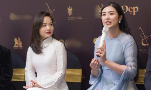 Hoa hậu Ngọc Hân bất ngờ góp mặt trong buổi hoà nhạc quốc tế với vai trò bất ngờ