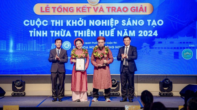 Thừa Thiên Huế vinh danh 15 dự án trong Cuộc thi Khởi nghiệp đổi mới sáng tạo năm 2024