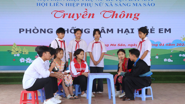 Bát Xát: Truyền thông phòng, chống xâm hại trẻ em