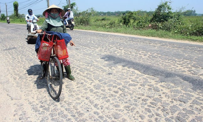 Quảng Nam: Tuyến đường về Hội An bị nát tươm được đầu tư 234 tỷ đồng nâng cấp
