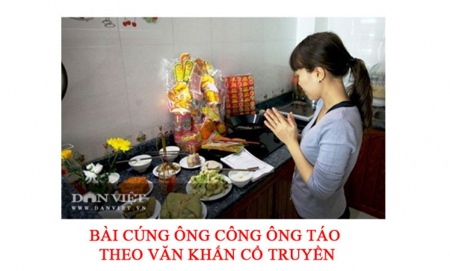 Bài cúng ông Công ông Táo năm 2021 chuẩn theo văn khấn cổ truyền