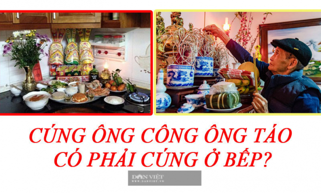 Cúng ông Công ông Táo năm 2021 có nhất thiết phải cúng ở bếp?