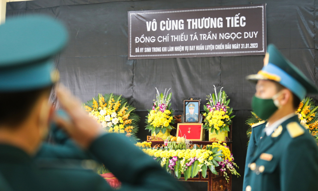 Vụ rơi máy bay Su-22 tại Yên Bái: Thiếu tá Trần Ngọc Duy luôn thể hiện là cán bộ có bản lĩnh, sáng tạo