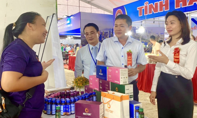 Sản phẩm OCOP tề tựu tại Hội chợ Công thương Bắc Trung Bộ Quảng Bình