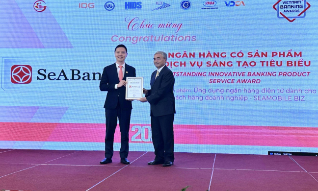 SeABank lần thứ 4 liên tiếp được vinh danh là Ngân hàng Việt Nam tiêu biểu