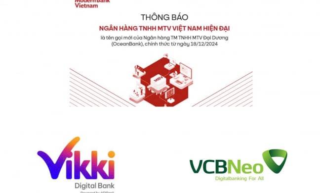Vì sao những ngân hàng chuyển giao 0 đồng lại đổi tên thành ngân hàng số?