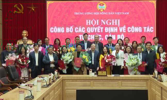 24 đồng chí cán bộ, công chức, viên chức của Trung ương Hội Nông dân Việt Nam xin nghỉ hưu, nghỉ thôi việc