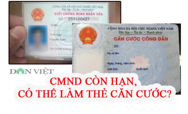 CMND 9 số còn hạn có thể đổi sang thẻ căn cước không?