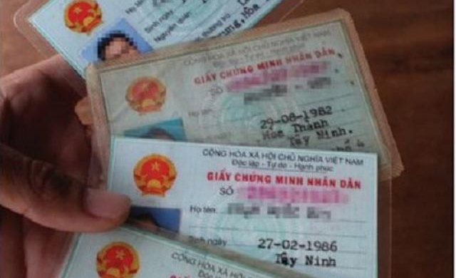 CMND hỏng, bong tróc, không rõ nét sẽ bị thu hồi, hủy